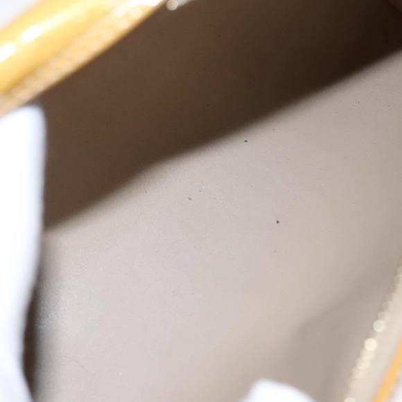 LOUIS VUITTON Monogram Vernis Bedford Hand Bag Beige M91006 LV Auth 99860 - Picture 11 of 16